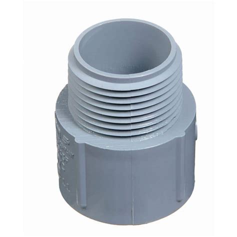 2 1 2 electrical pvc box adapter|2 pvc conduit male adapter.